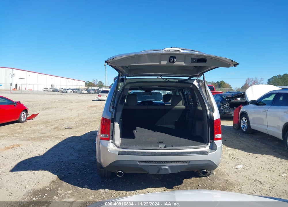 2013 HONDA PILOT EX-L VIN: 5FNYF4H78DB027870