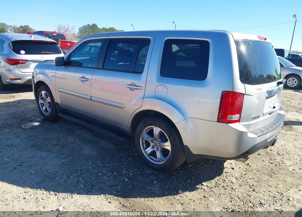 2013 HONDA PILOT EX-L VIN: 5FNYF4H78DB027870