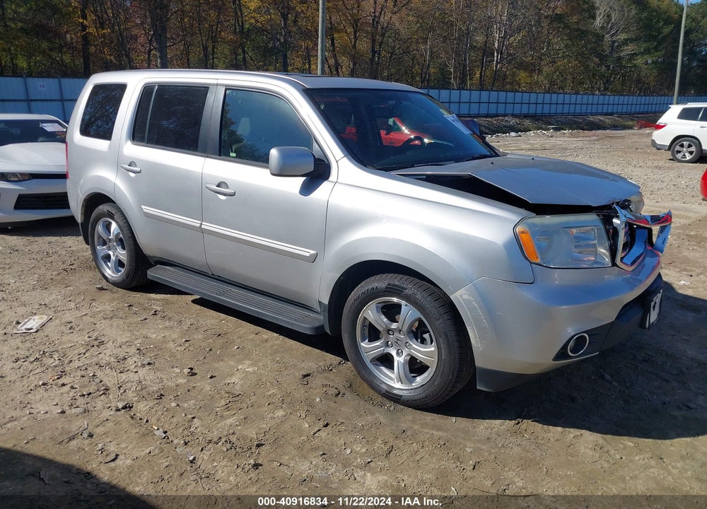 2013 HONDA PILOT EX-L VIN: 5FNYF4H78DB027870