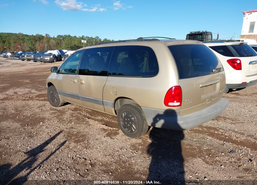 2000 DODGE GRAND CARAVAN SE VIN: 2B4GP44G1YR621965