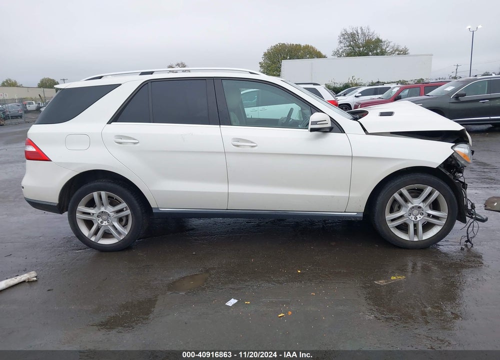 2014 MERCEDES-BENZ ML 350 VIN: 4JGDA5JB2EA439452