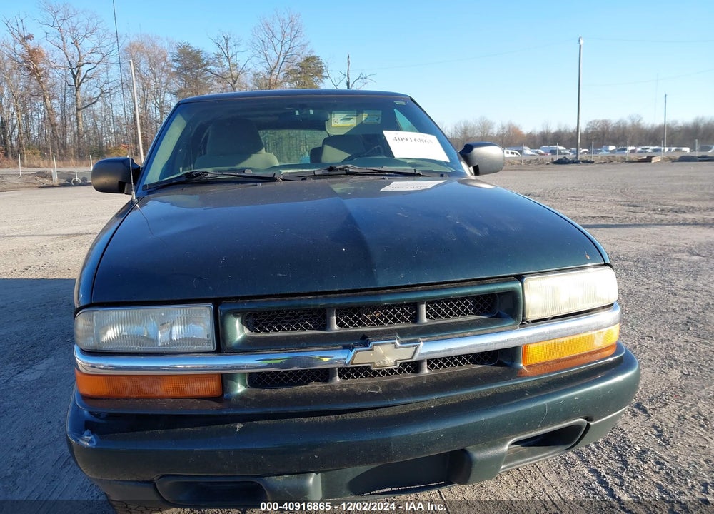2004 CHEVROLET BLAZER LS VIN: 1GNCS13X24K163613