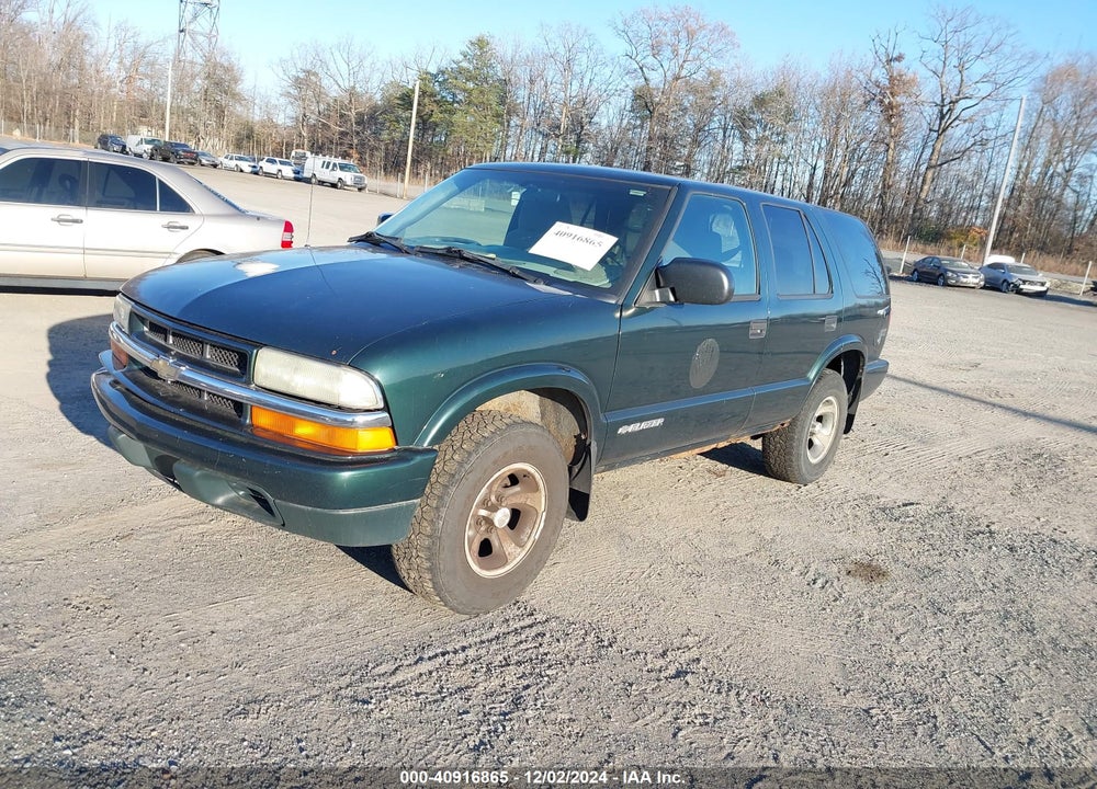 2004 CHEVROLET BLAZER LS VIN: 1GNCS13X24K163613