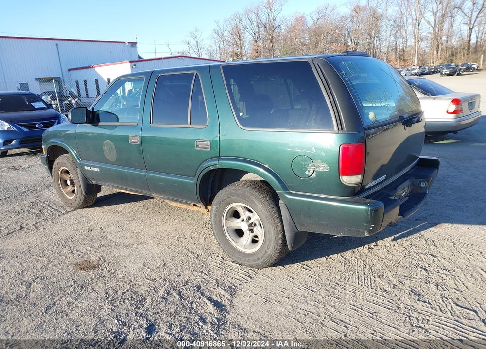 2004 CHEVROLET BLAZER LS VIN: 1GNCS13X24K163613