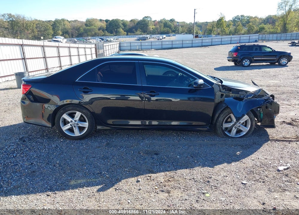 2013 TOYOTA CAMRY SE VIN: 4T1BF1FK0DU244537