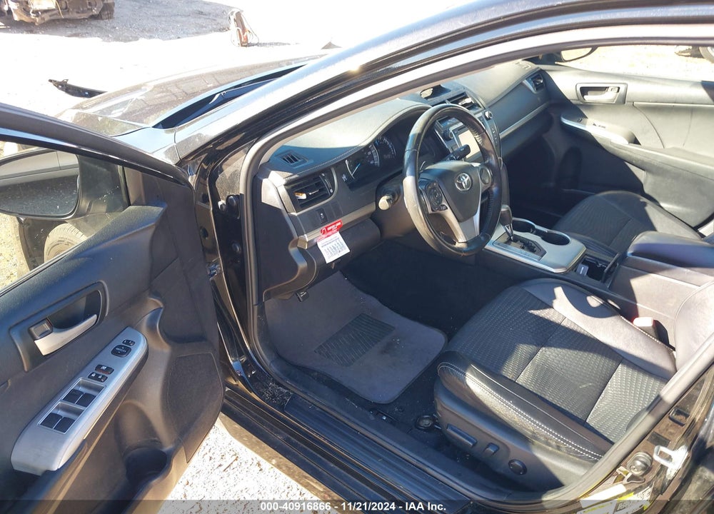 2013 TOYOTA CAMRY SE VIN: 4T1BF1FK0DU244537