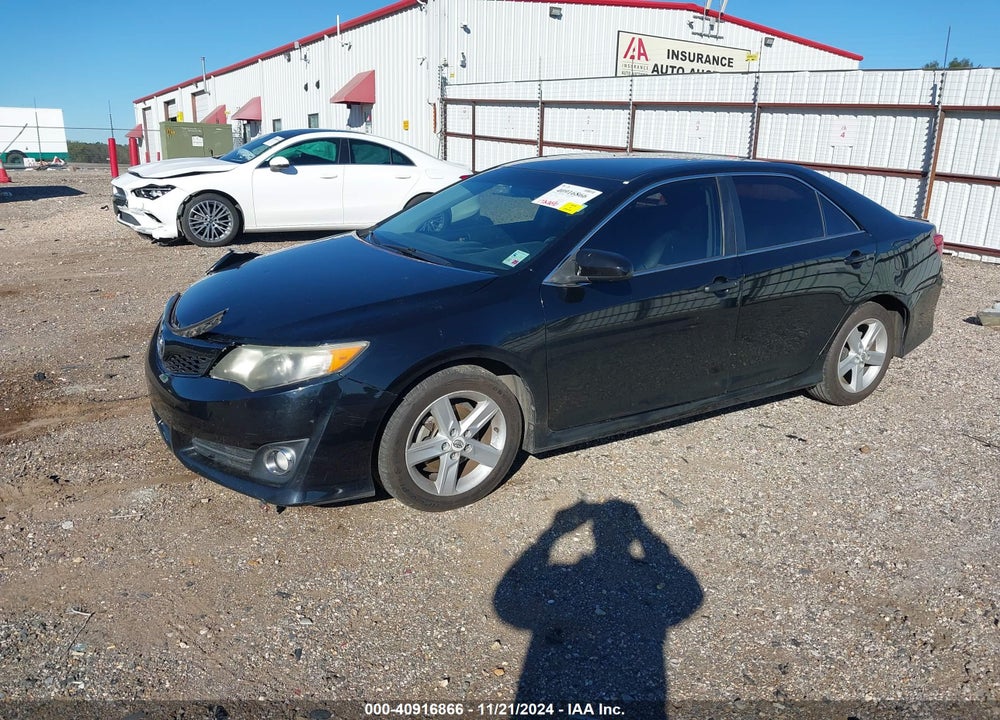 2013 TOYOTA CAMRY SE VIN: 4T1BF1FK0DU244537