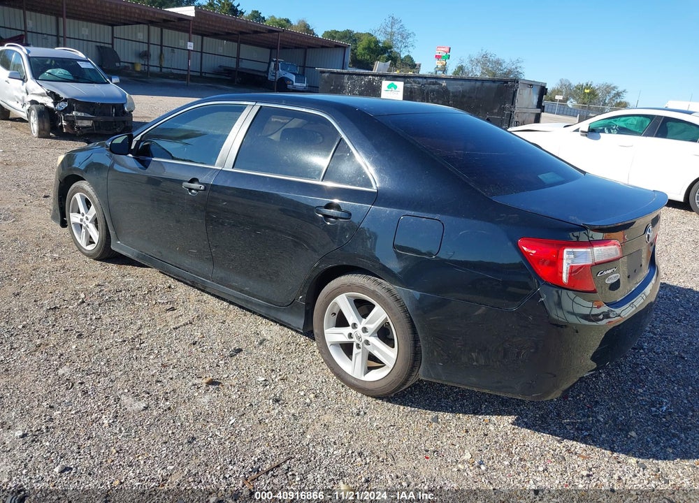 2013 TOYOTA CAMRY SE VIN: 4T1BF1FK0DU244537