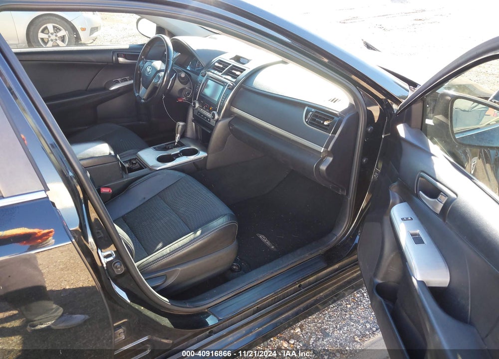 2013 TOYOTA CAMRY SE VIN: 4T1BF1FK0DU244537
