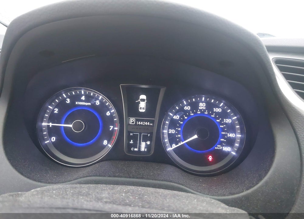 2014 HYUNDAI AZERA VIN: KMHFG4JGXEA351746
