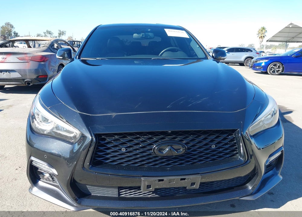 2019 INFINITI Q50 3.0T RED SPORT 400 VIN: JN1FV7AP6KM760612