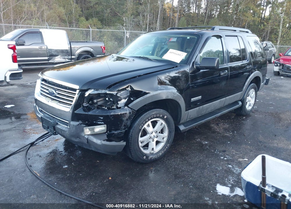 2006 FORD EXPLORER XLT VIN: 1FMEU63876UA64497