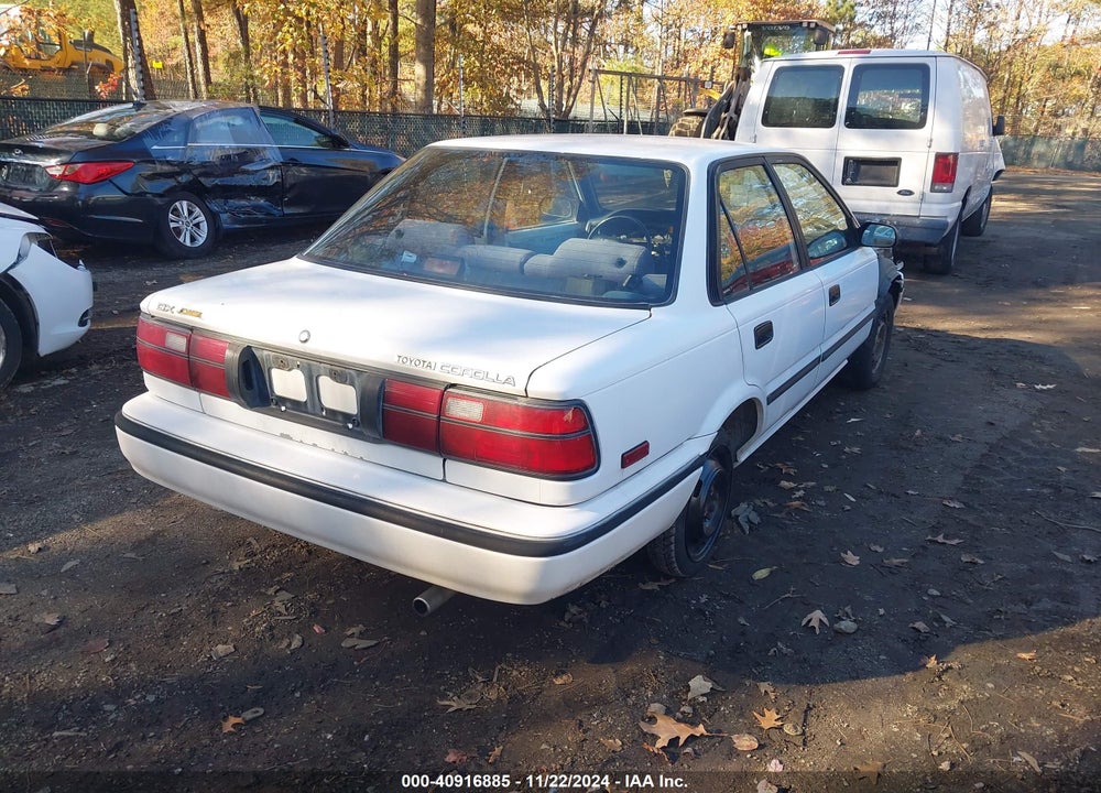 1992 TOYOTA COROLLA DLX VIN: 2T1AE94AXNC135870