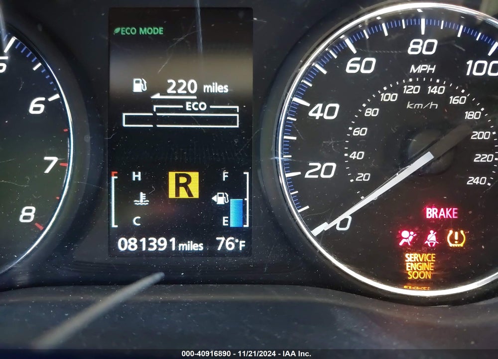 2018 MITSUBISHI OUTLANDER SE VIN: JA4AD3A33JZ064432