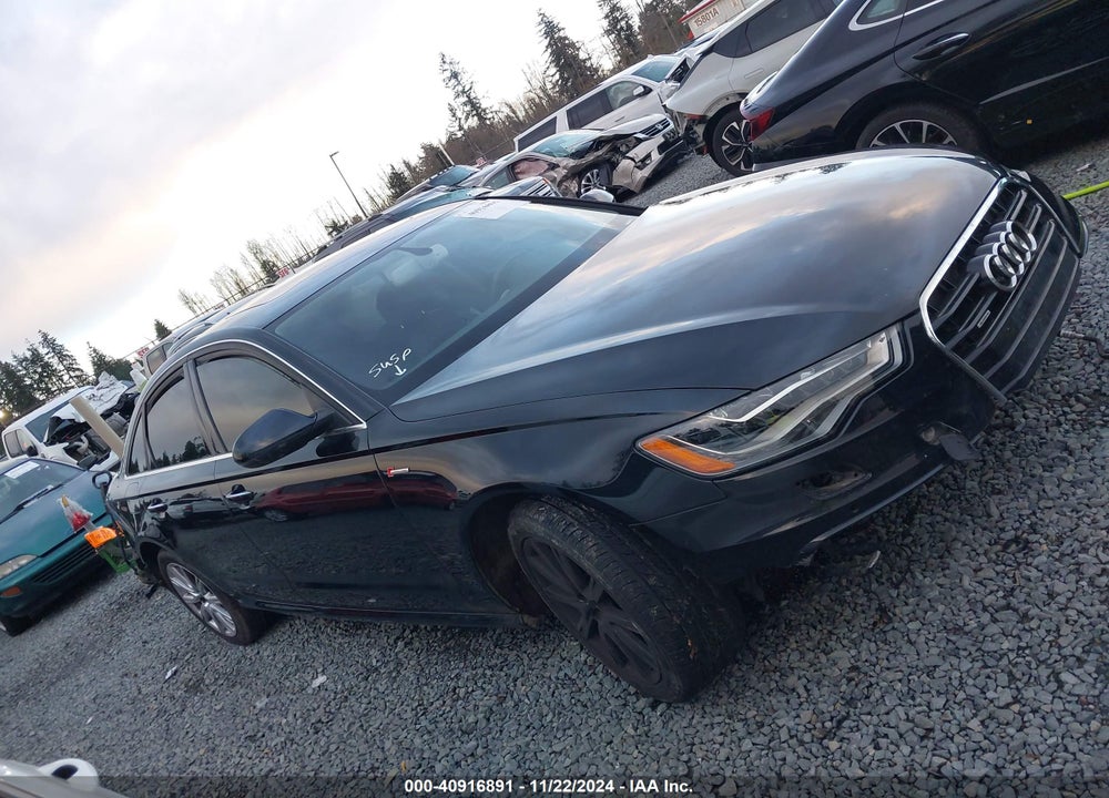 2012 AUDI A6 VIN: WAUBGAFC2CN006558