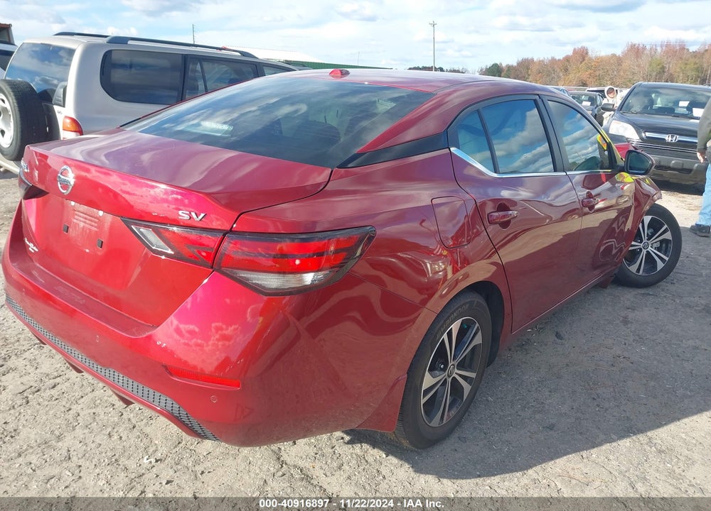 2023 NISSAN SENTRA SV XTRONIC CVT VIN: 3N1AB8CV1PY257921