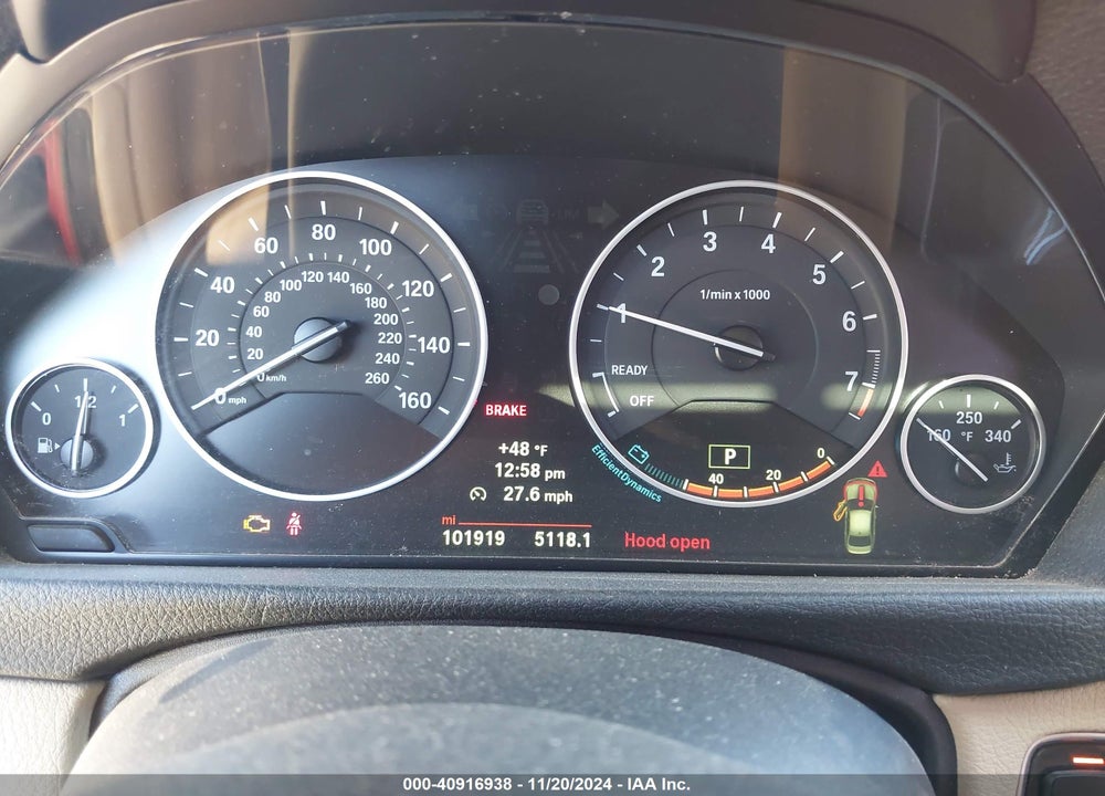 2014 BMW 328I VIN: WBA3A5C51EJ463097
