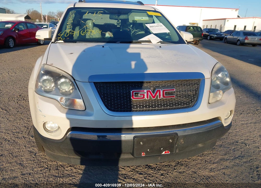2011 GMC ACADIA SLT-1 VIN: 1GKKRRED8BJ110780