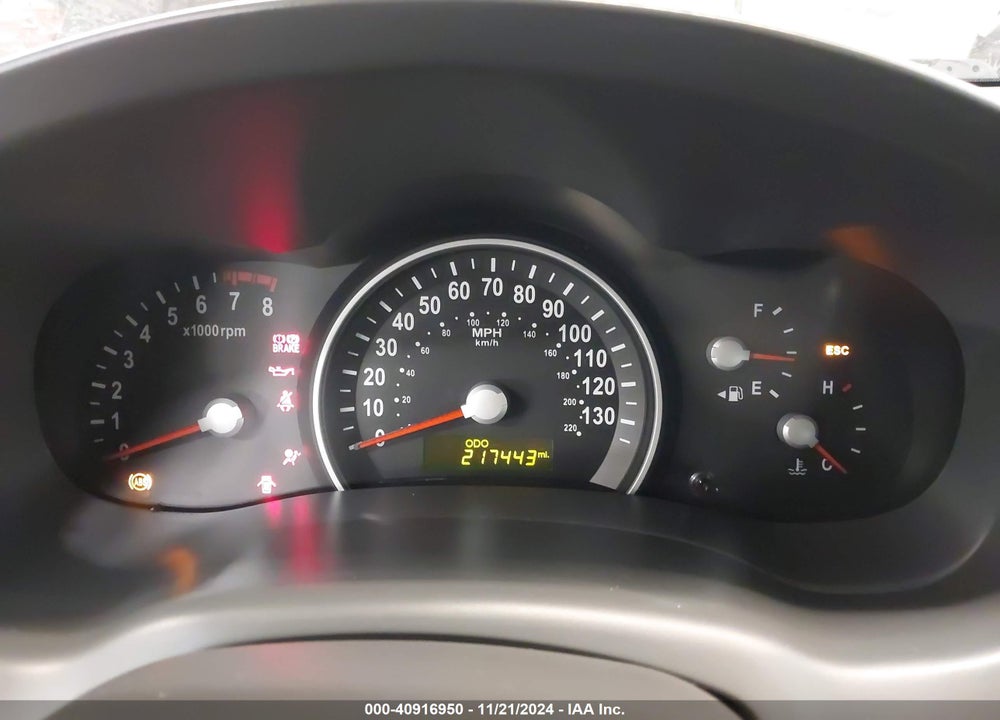 2012 KIA SEDONA EX VIN: KNDMH4C76C6442289