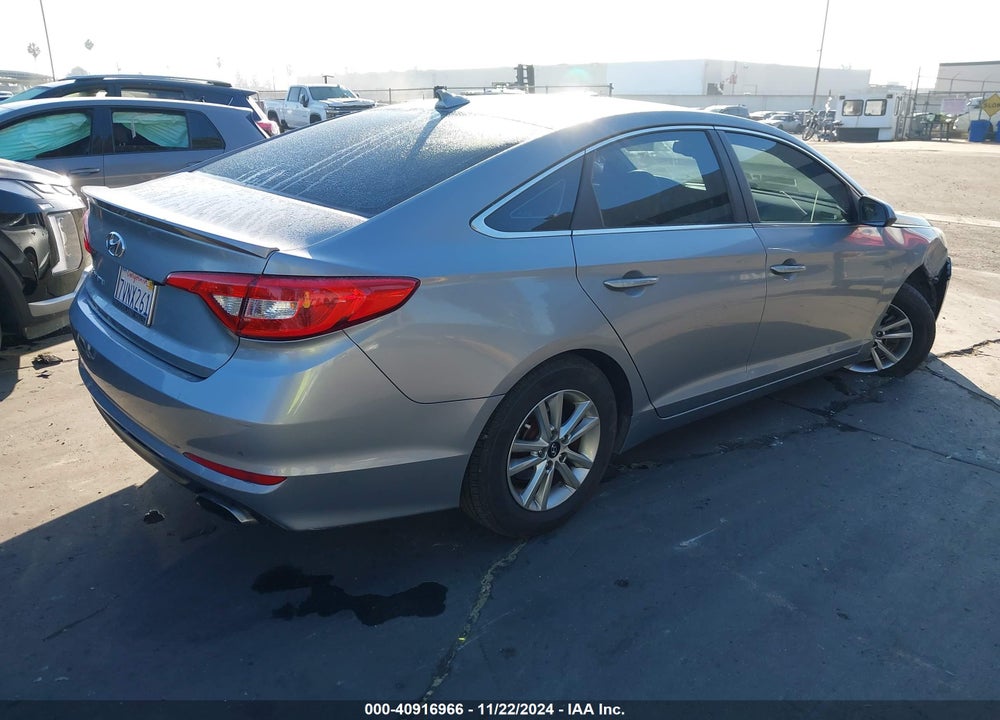 2017 HYUNDAI SONATA SE VIN: 5NPE24AF6HH510393