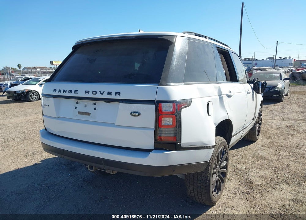 2017 LAND ROVER RANGE ROVER 3.0L V6 TURBOCHARGED DIESEL TD6 VIN: SALGR2FK2HA342590
