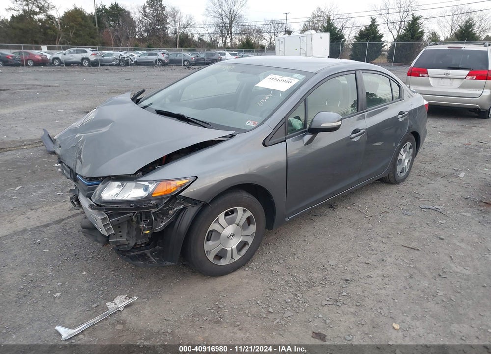 2012 HONDA CIVIC HYBRID VIN: JHMFB4F35CS011368