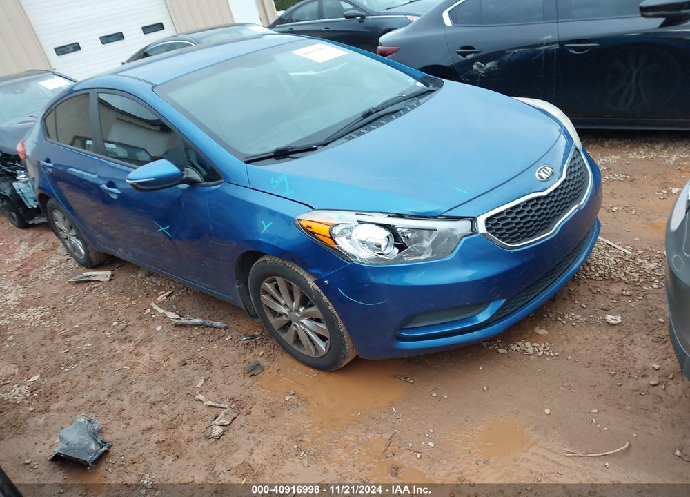 2014 KIA FORTE LX VIN: KNAFX4A60E5155008