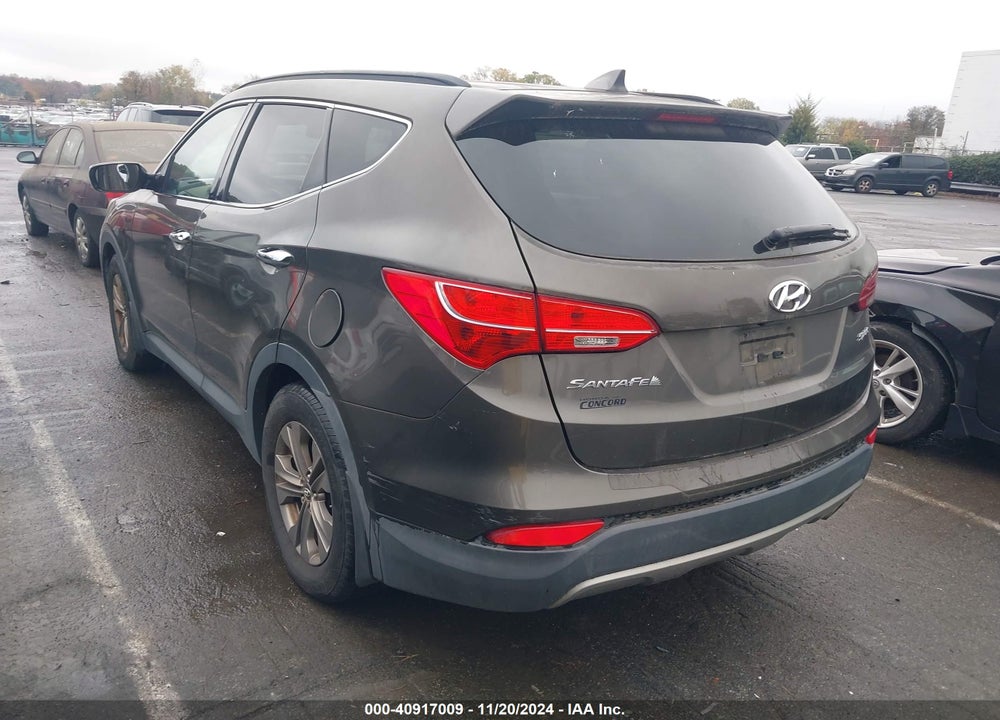 2013 HYUNDAI SANTA FE SPORT VIN: 5XYZU3LBXDG046297