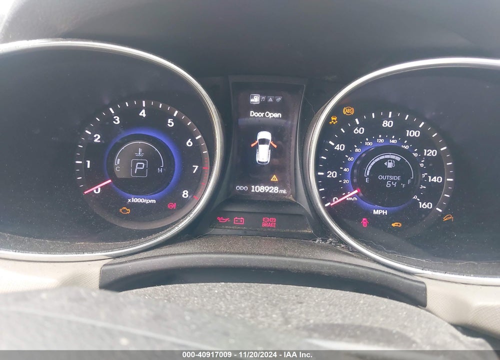 2013 HYUNDAI SANTA FE SPORT VIN: 5XYZU3LBXDG046297
