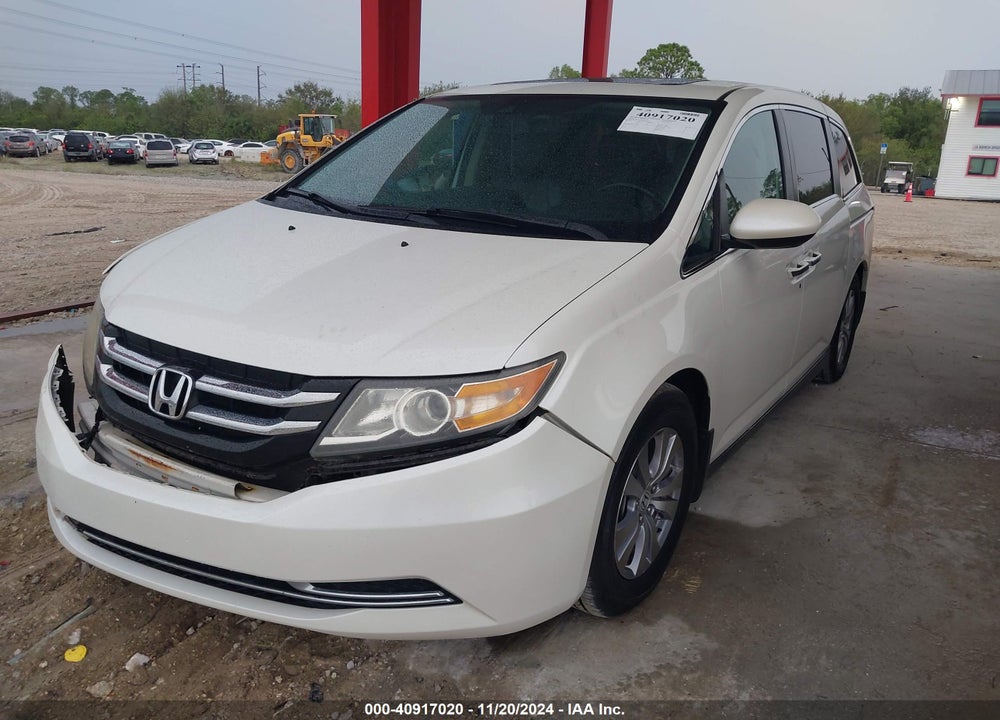 2016 HONDA ODYSSEY EX-L VIN: 5FNRL5H61GB009919
