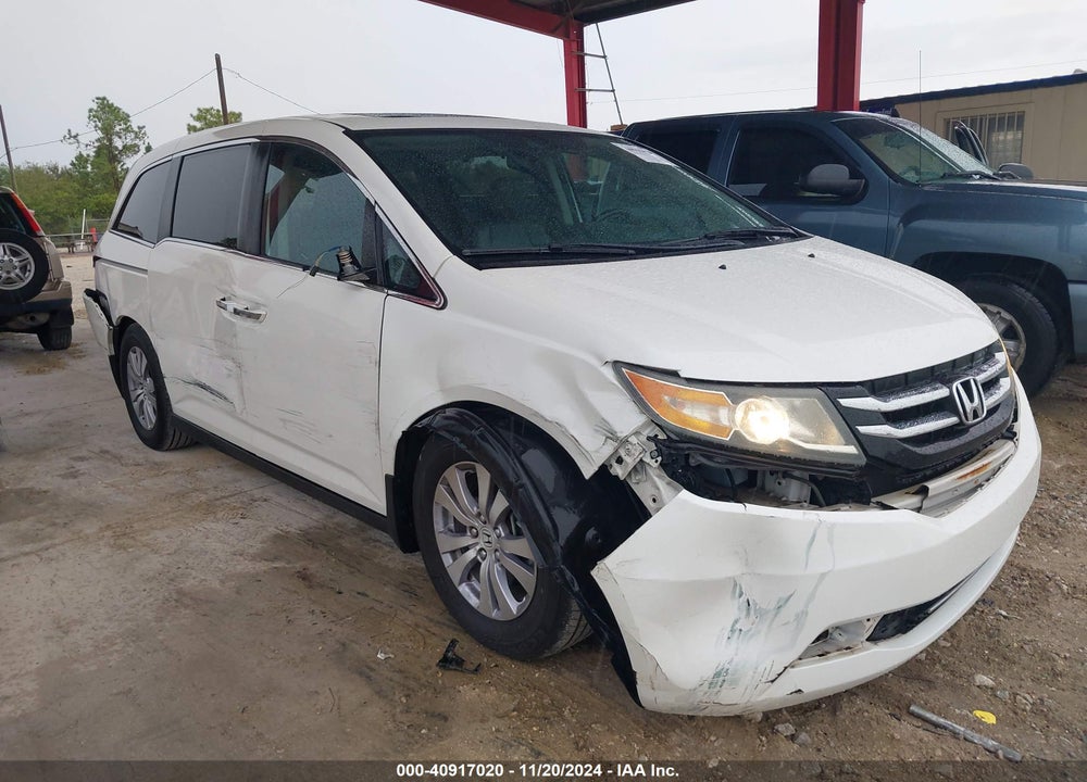 2016 HONDA ODYSSEY EX-L VIN: 5FNRL5H61GB009919