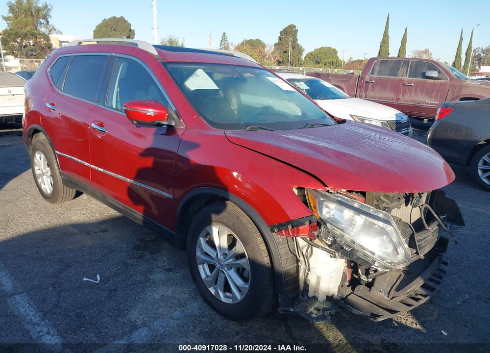 2016 NISSAN ROGUE SV VIN: 5N1AT2MT8GC878369