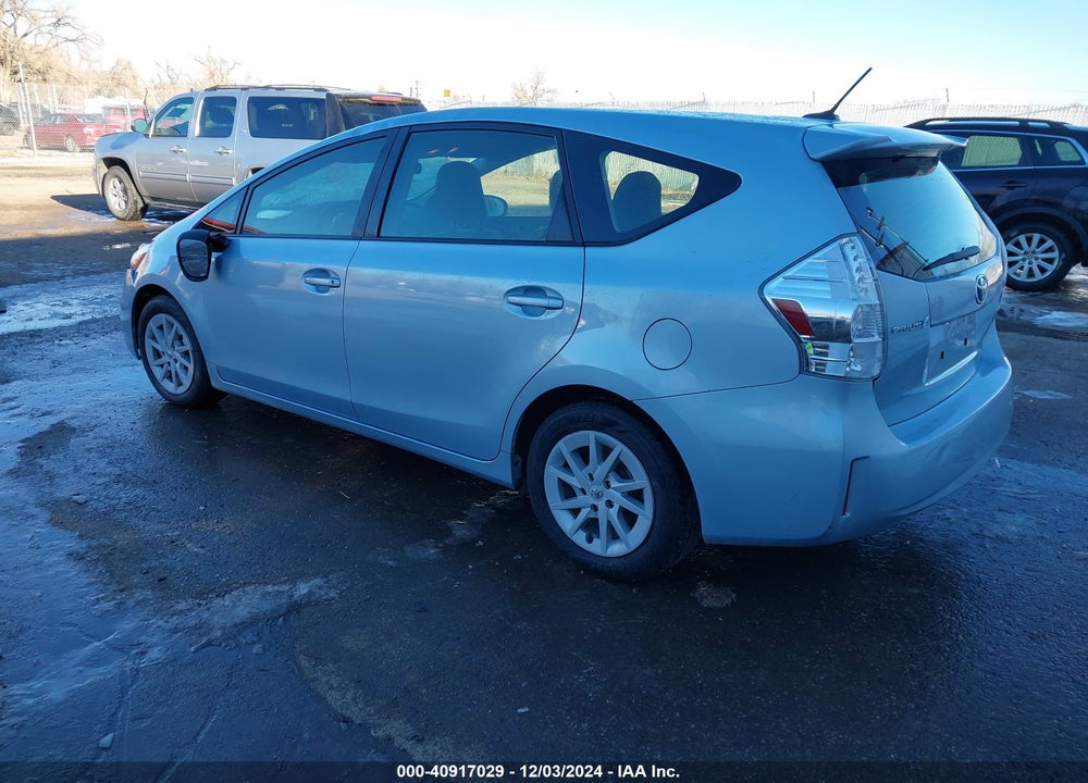 2012 TOYOTA PRIUS V THREE VIN: JTDZN3EU0C3153261