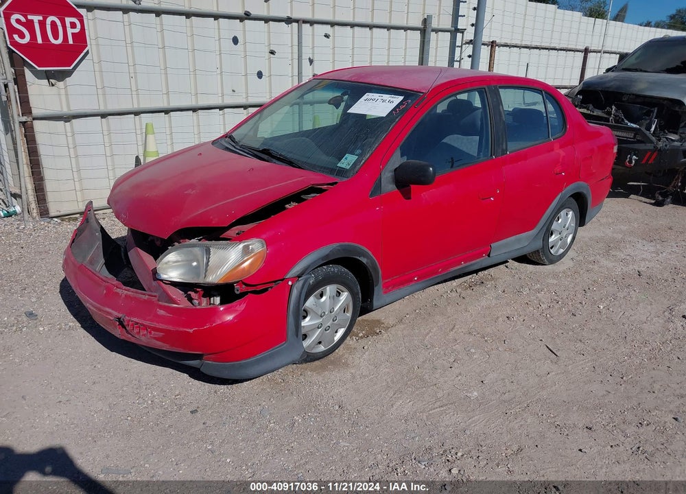 2000 TOYOTA ECHO VIN: JTDBT1230Y0051250