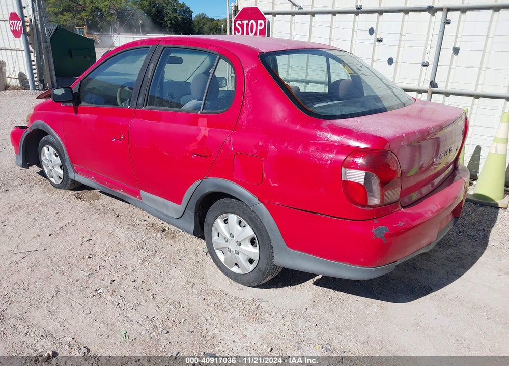 2000 TOYOTA ECHO VIN: JTDBT1230Y0051250