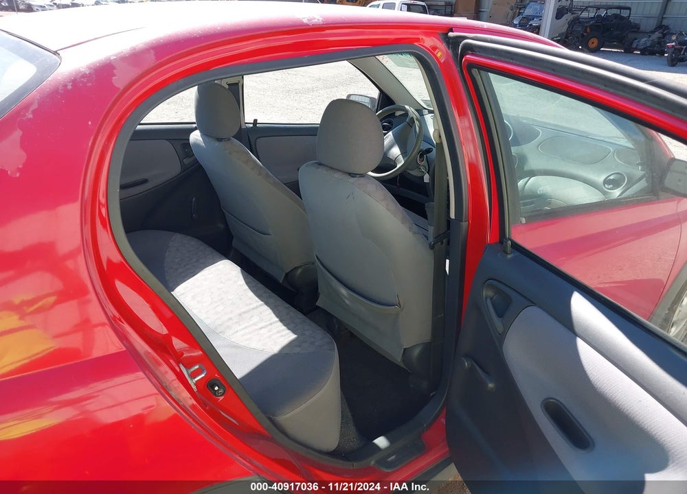 2000 TOYOTA ECHO VIN: JTDBT1230Y0051250