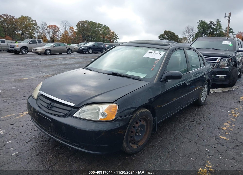 2003 HONDA CIVIC EX VIN: 1HGES26723L010730