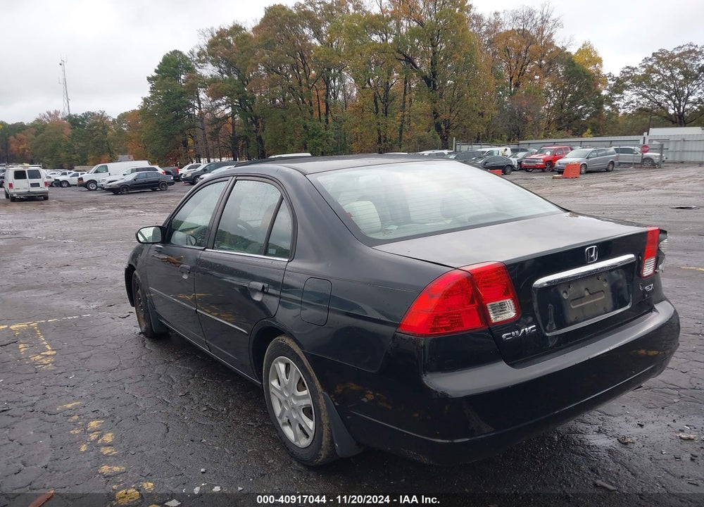 2003 HONDA CIVIC EX VIN: 1HGES26723L010730