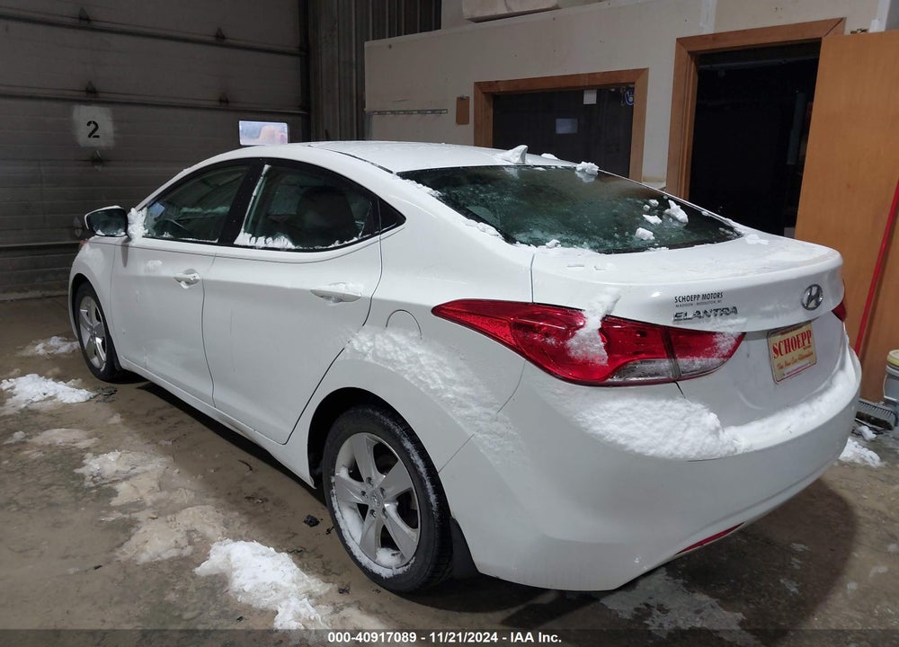 2013 HYUNDAI ELANTRA GLS VIN: 5NPDH4AE3DH422218