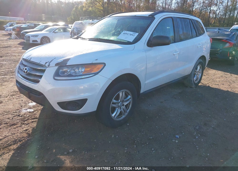 2012 HYUNDAI SANTA FE GLS VIN: 5XYZGDAB7CG154116