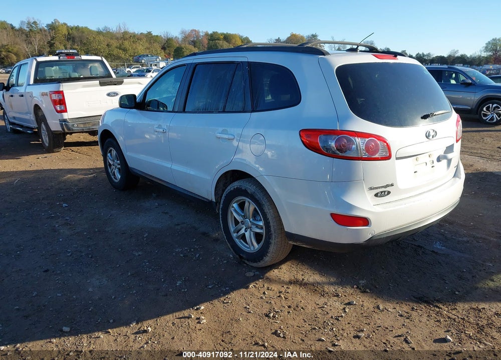 2012 HYUNDAI SANTA FE GLS VIN: 5XYZGDAB7CG154116