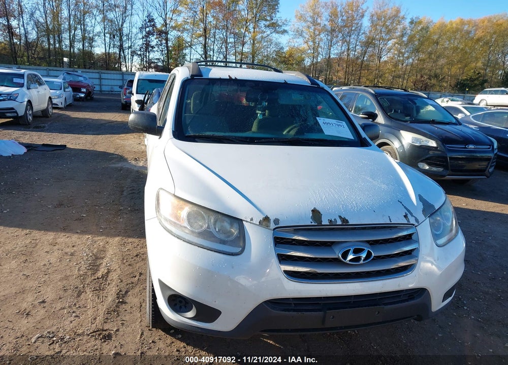 2012 HYUNDAI SANTA FE GLS VIN: 5XYZGDAB7CG154116