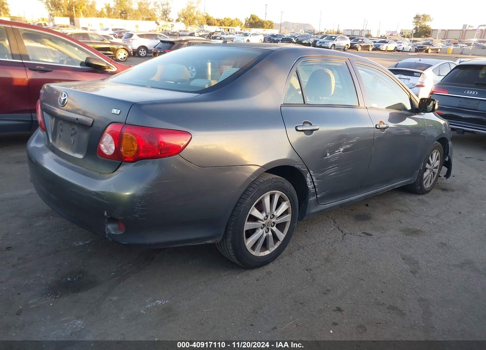 2009 TOYOTA COROLLA VIN: 1NXBU40E29Z072917