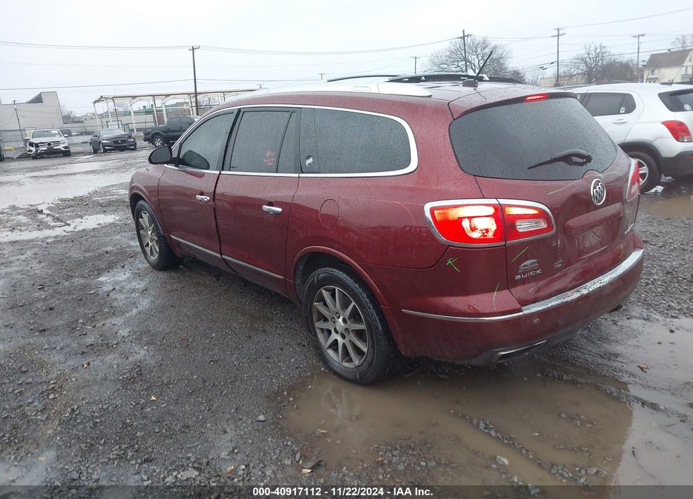 2015 BUICK ENCLAVE LEATHER VIN: 5GAKVBKD9FJ207206