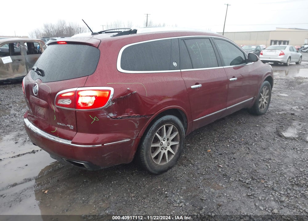 2015 BUICK ENCLAVE LEATHER VIN: 5GAKVBKD9FJ207206