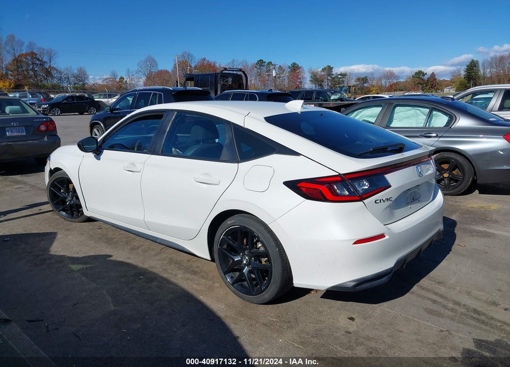2022 HONDA CIVIC VIN: 19XFL2H8XNE000965