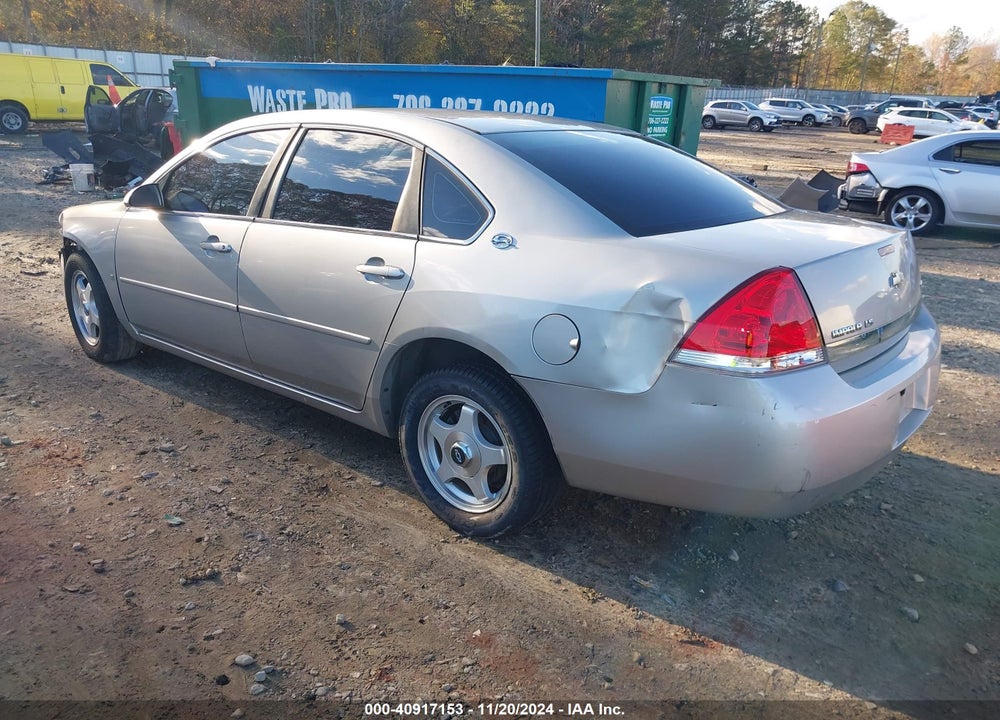 2007 CHEVROLET IMPALA LS VIN: 2G1WB58KX79401264