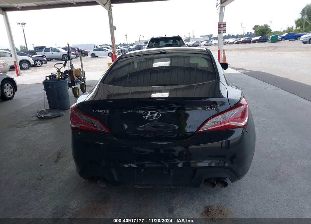 2013 HYUNDAI GENESIS 2.0T VIN: KMHHT6KD7DU099925