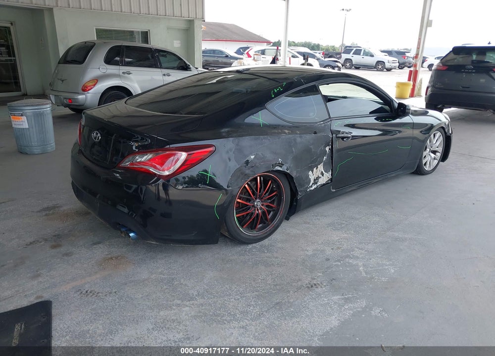 2013 HYUNDAI GENESIS 2.0T VIN: KMHHT6KD7DU099925