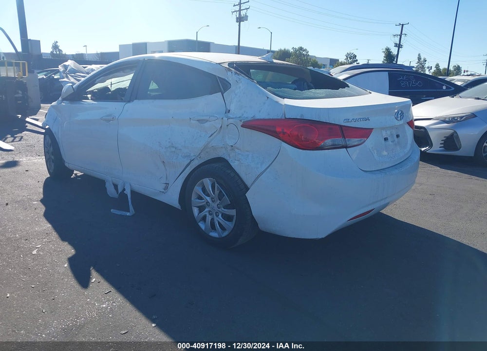 2013 HYUNDAI ELANTRA GLS VIN: 5NPDH4AE8DH152502